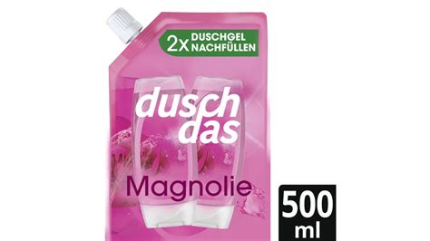 Duschdas Duschgel Magnolie Nachfüllbeutel 500 ml.